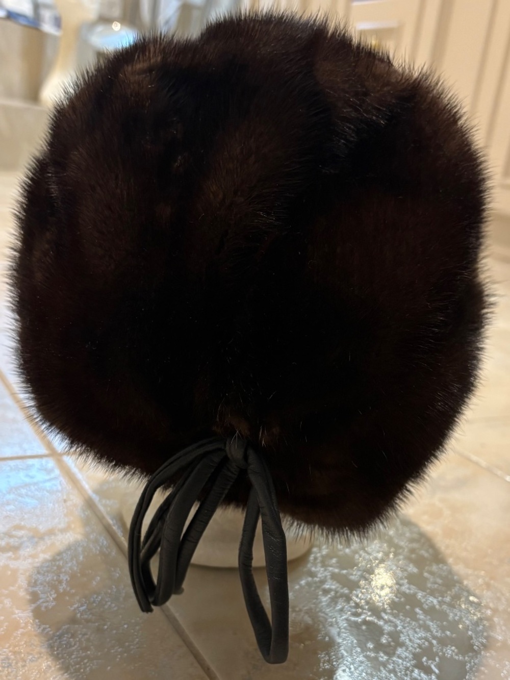 Custom mink hat - Picture 3 of 5